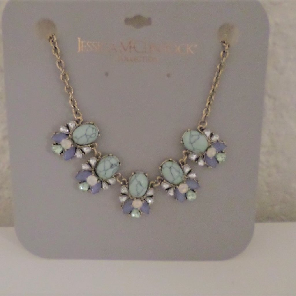 Jessica Mcclintock Statement Necklace Nwt